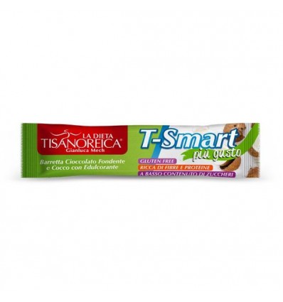 T-SMART più gusto Cioccolato Fondente e Cocco - 35 g