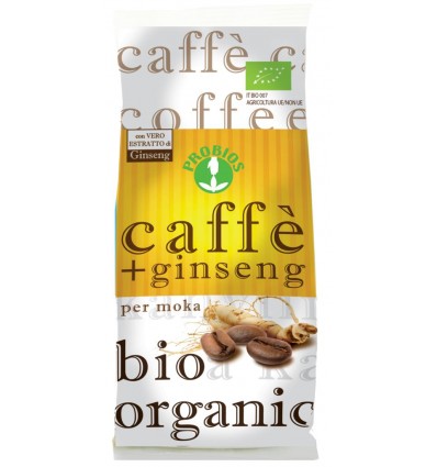 Caffè + Ginseng per moka - 250 g