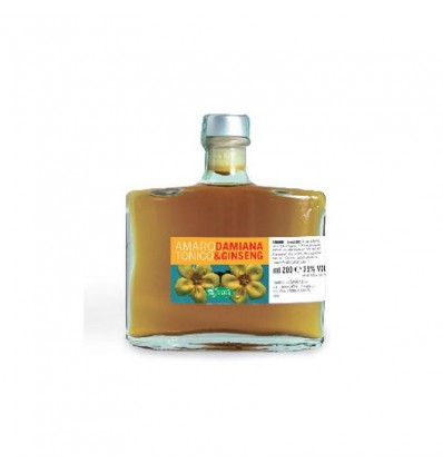 Amaro tonico - Damiana e Ginseng 200 ml