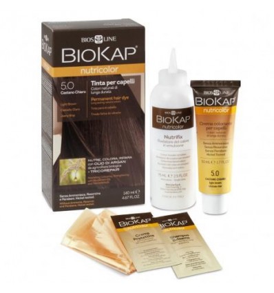 Biokap Nutricolor Tinta - 5.0 Castano Chiaro 