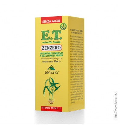 E.T. Zenzero 30 ml