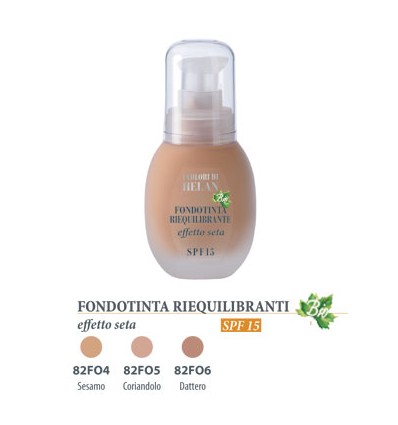 Fondotinta riequilibrante SPF 15 Dattero