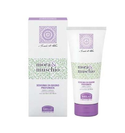 MORA E MUSCHIO schiuma da bagno profumata 200mL