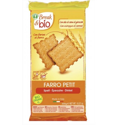 Petit di farro - senza zucchero, latte, uova