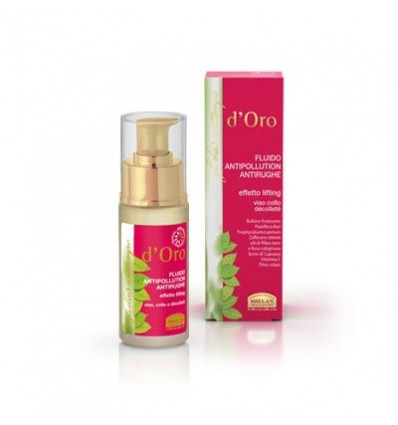 d'Oro - Fluido Antipollution Antirughe - 30 ml