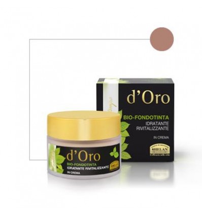 d'Oro - Bio-Fondotinta Idratante Rivitalizzante Golden Brown - 30 ml