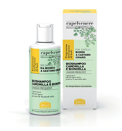 CAPELVENERE - Bioshampoo Camomilla e Biondella - 200 ml