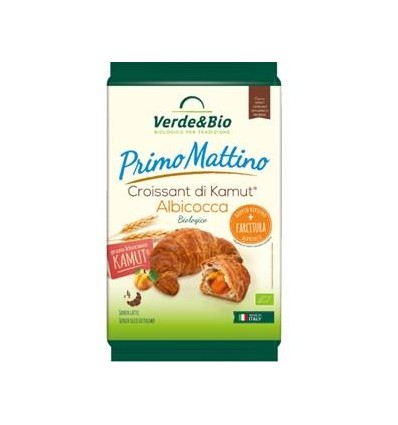 Croissant vegano di kamut bio con marmellata di albicocche 4 x 60g