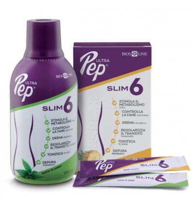 Ultra Pep Slim 6 gusto Tè Verde - 20 bustine da 10 ml