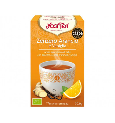 Yogi Tea - Zenzero Arancio e Vaniglia