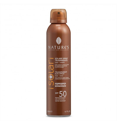 Nature's sun: Spray Trasparente SPF50 - 200 ml