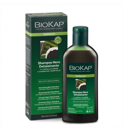 Biokap - Shampoo nero detossinante 200 ml