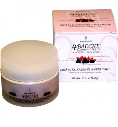 Linea 4 Bacche: Crema viso idratante antiossidante 50 ml