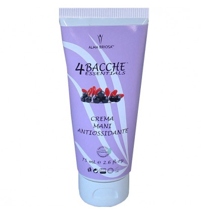 Linea 4 Bacche Essential: Crema mani antiossidante 75 ml